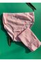 Cotton 3-Piece Pink, Green and Light Blue Color Ribbed Triangle Women's Panties 50v20 - 3