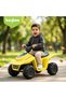 Giddy ATV Electric Bike for Kids | Rechargeable Electric Ride-On with Lights, USB & Music (Yellow)
