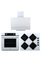 Plus Line Beyaz 3 Lü Ankastre Set (ed401-eo320-ef2609