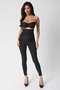 Body Shaping and Slimming Black Corset Tights - 4