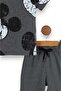 BOY'S SUMMER MICKEY MOUSE PRINTED COOL SUIT WITH SHORTS 2-6 YEARS 100% COTTON - 5