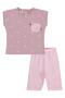 Bird Printed 6-18 Months Set - Pink 12-18 Months