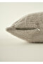Pietra Basic Stuffed Throw Pillow Light Grey (43X43 cm) - 3