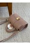 Magnetic Detail Powder Women's Shoulder Bag - 4