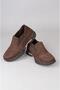Select 501 genuine leather casual women's shoe coffee nubuck - 7