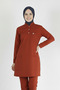 Lycra Nurse Uniform Hijab Single Top Tile