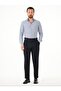 Premium Men's Regular Fit Striped Linen Shirt - 8