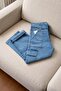 Girl's Cargo Pocket Wide Leg Jeans [6\12 Age Range] - 2