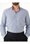 Premium Men's Regular Fit Striped Linen Shirt - 5
