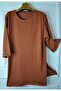 Plus Size Combed Tunic - 2