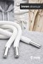 Custom Metal Tipped Round Cord Laces 120 cm 1 Piece