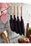 Cast Iron Frying Pan with Wooden Handle - 3