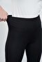Women's Black & Navy Blue Flared Fleece-Lined to Shaping / Sculpting Light Leggings, Pack of 2 - 5