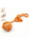 Long Rope Single Ball Dog Tug Toy - 2
