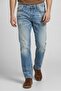 Men Waiton Regular Fit Washed Denim Jeans, Blue