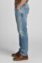Men Waiton Regular Fit Washed Denim Jeans, Blue - 2