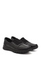 Black Heart Genuine Leather Round Toe Padding Sole Women's Casual Shoes 42210 - 8