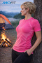 Women's Energy Exercise Fit Short Sleeve Seamless Sports T-Shirt - 4
