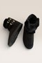 Women's Suede Boots with Fur Inside High Thin Sole Winter Boots - 7
