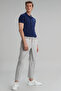 Laon Spor Polo Men's T-Shirt Light Navy Blue - 4