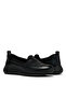 Women's Black Comfortable Mother Shoes - 5