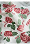 Rose Cotton Printed Tea Towel Set of 2 Cream (40X50 cm) - 4