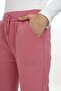 Girl's Embroidery Printed Waistband Ribbed Cuffs with Pockets Basic Jogger Sweatpants 3 Yarns Ribbed - 8