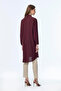 Plum Tunic with Hidden Button Detail T-0767 - 6