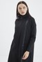 Hooded High Collar Sportswear Black 0131 - 3