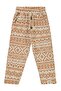 Ethnic Patterned Sweatpants for 2-5 Years Old - Orange
