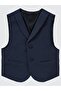 Corduroy Linen Vest for 2-5 Years - Navy Blue for 2-3 Years