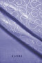 Flamlı Zincir Z Monogram Lilac Scarf 0084 - 2