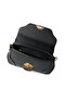 Black Bag with Metal Buckle Detail 0028 - 2