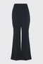 Yüksel High Waist Wide Leg Black Trousers 0204
