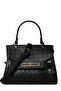 حقيبة سوداء بتفاصيل منسوجة 0055 - 3
