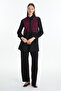 Tweed Patterned Plum Tunic 1512 - 5