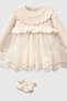 Velmira Cream Baby Girl Luxury Gift Box Newborn Set Signature Premium Gift - 6