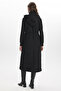 Hooded Black Vest with Pocket Detail 0087 - 5