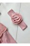100% Cotton Baby Girl Long Sleeve Transitional Jumpsuit with Headband - 4