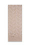 Geometric Patterned Beige Shawl 0034