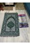 10 Pieces of Glittery Tapestry Prayer Mats – Hajj, Umrah & Gift Prayer Mats |   Color Options Available - 4