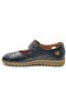 Nolrep Genuine Leather Orthopedic Women's Casual Shoes Black - 4