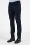 Navy Blue 5 Pocket Straight Leg Cotton Slim Fit 5 Pocket Casual Trousers 1003255154 - 3