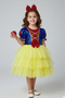 Snow White Costume Party Birthday Concept Midi Length Layered Aby183