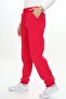 Girl's Embroidery Printed Waistband Ribbed Cuffs with Pockets Basic Jogger Sweatpants 3 Yarns Ribbed - 3