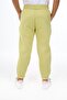 Girl's Printed Ribbed Waistband Elastic Cuffs Pocketed Basic Jogger Sweatpants 3 Thread Yarns - 2