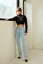 Extra High A.c.a.i.p S.o.l.m.a.z Blue Loose Jeans Palazzo Trousers (super High) - 3