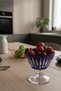 Lisbon Decorated Colorful Footed Multi-Purpose Bowl – 345 Cc – Presentation of Snacks, Ice Cream, Salad & Magnolia