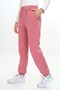 Girl's Embroidery Printed Waistband Ribbed Cuffs with Pockets Basic Jogger Sweatpants 3 Yarns Ribbed - 7