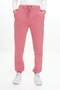 Girl's Embroidery Printed Waistband Ribbed Cuffs with Pockets Basic Jogger Sweatpants 3 Yarns Ribbed - 4